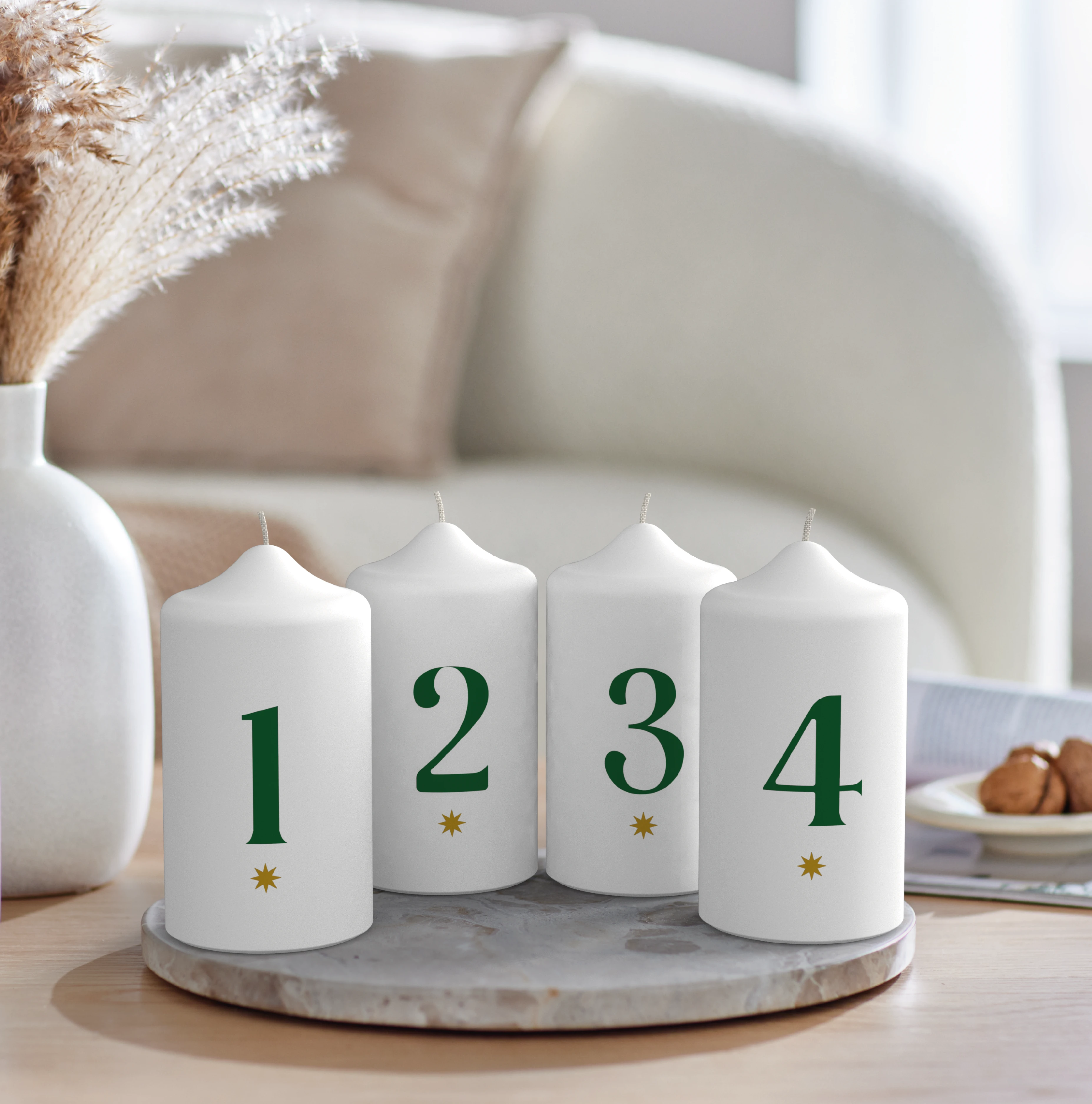 Adventskerzen im Set - 1 - 4