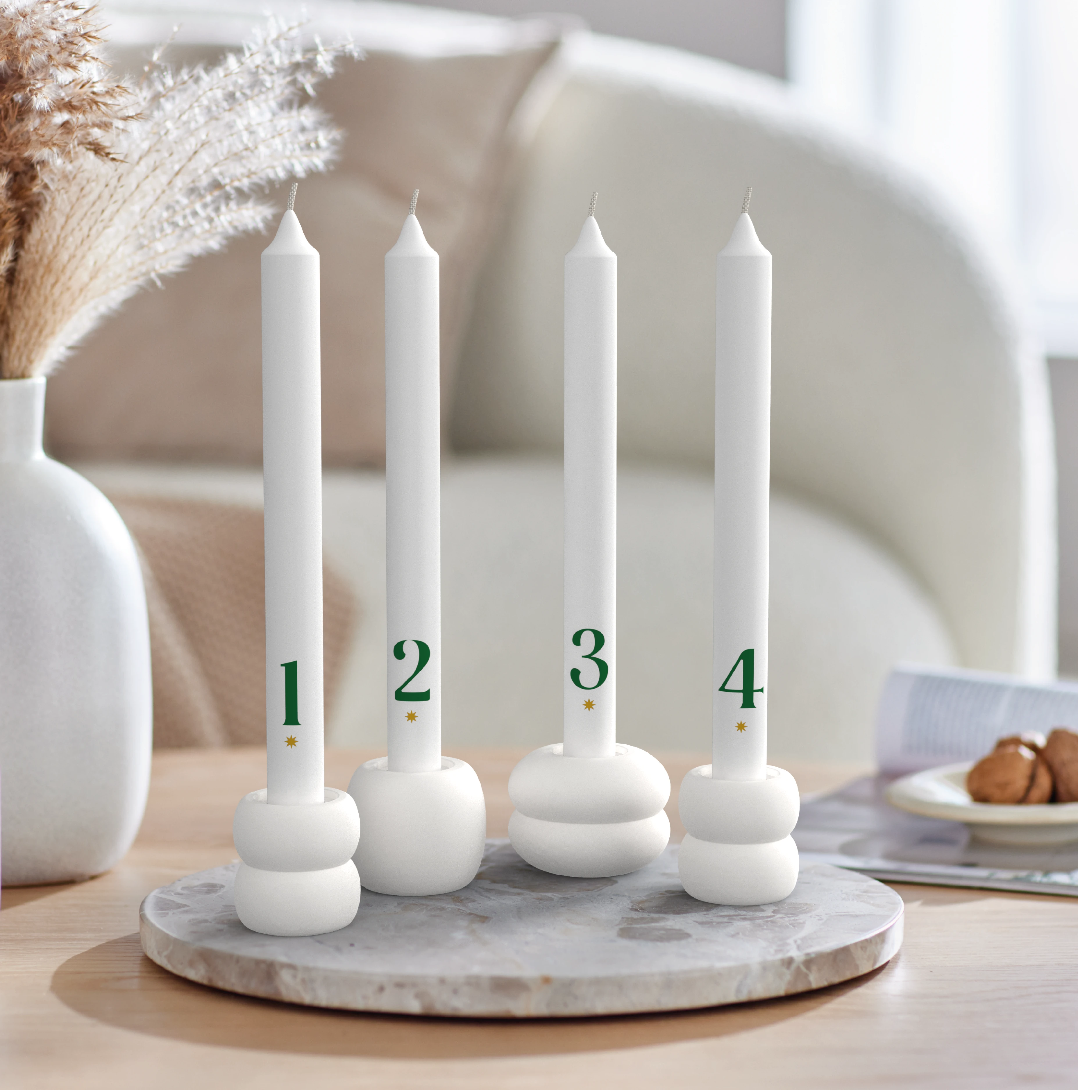 Adventslichter im Set - 1 bis 4