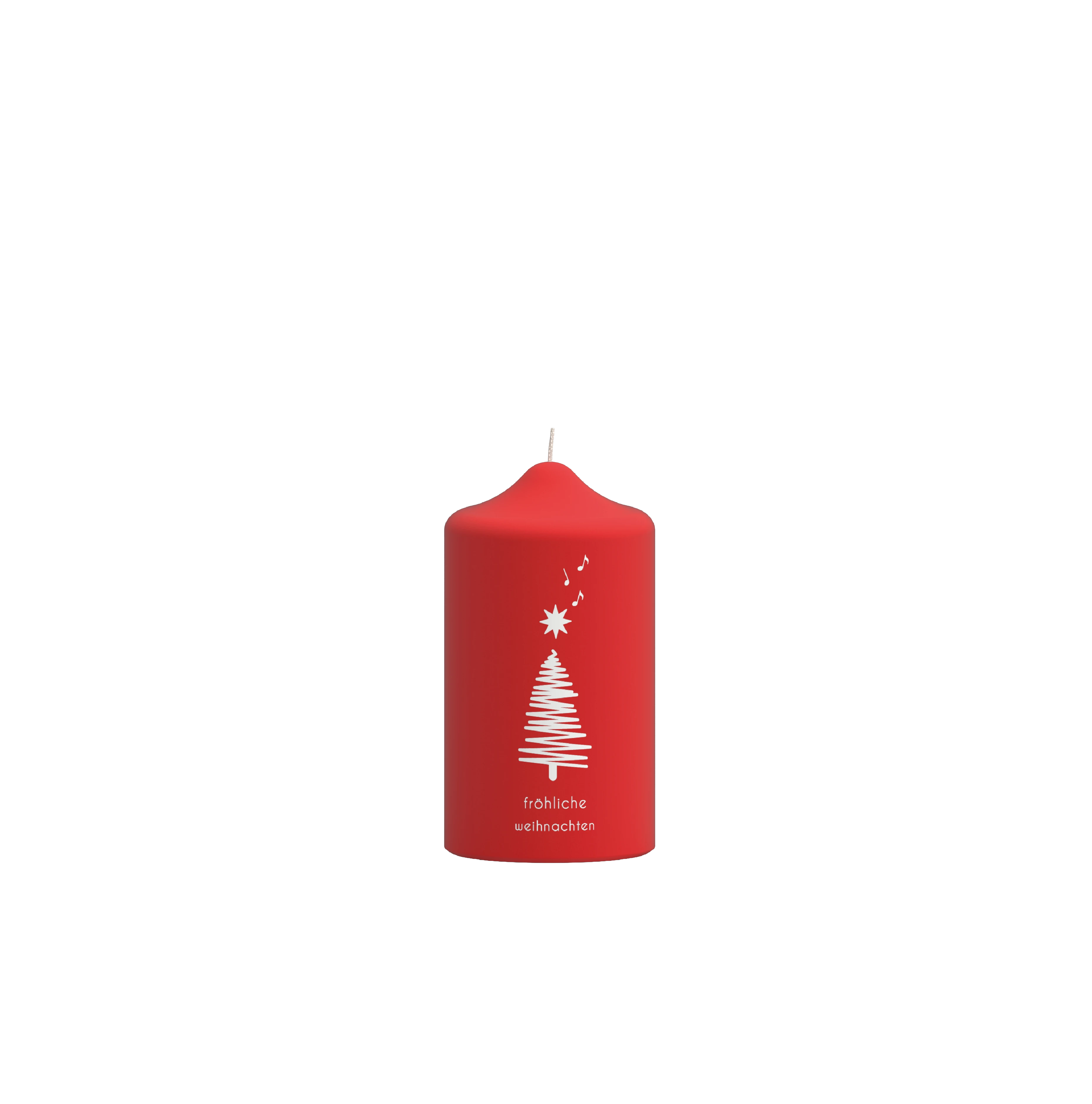 Weihnachtskerze - Winterwald