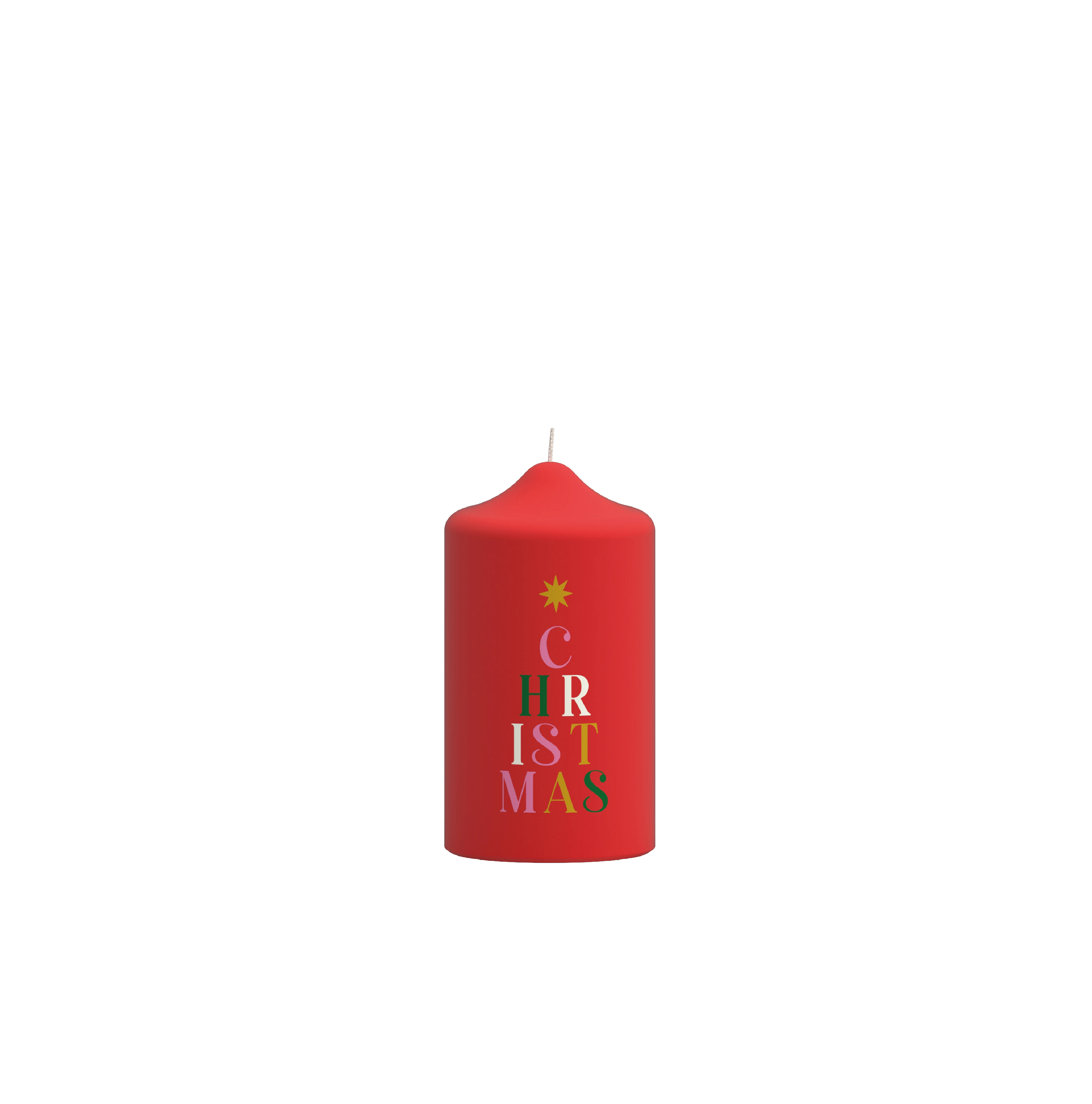 Weihnachtskerze - Christmas